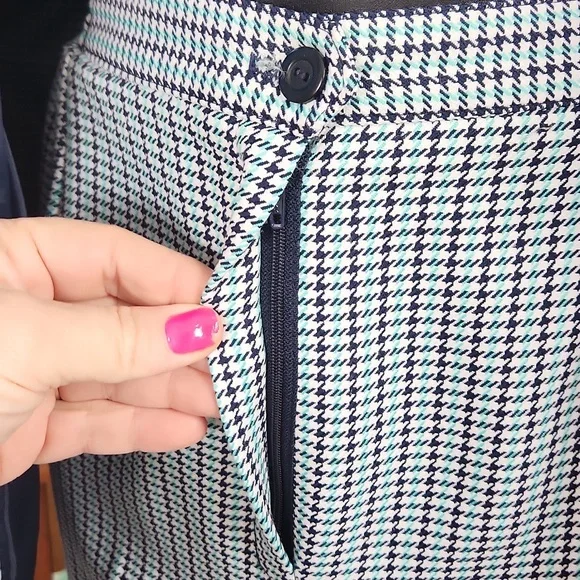 Haberdashery Houndstooth Blazer and Trousers Pant Suit - 14 Petite - Picture 7 of 16